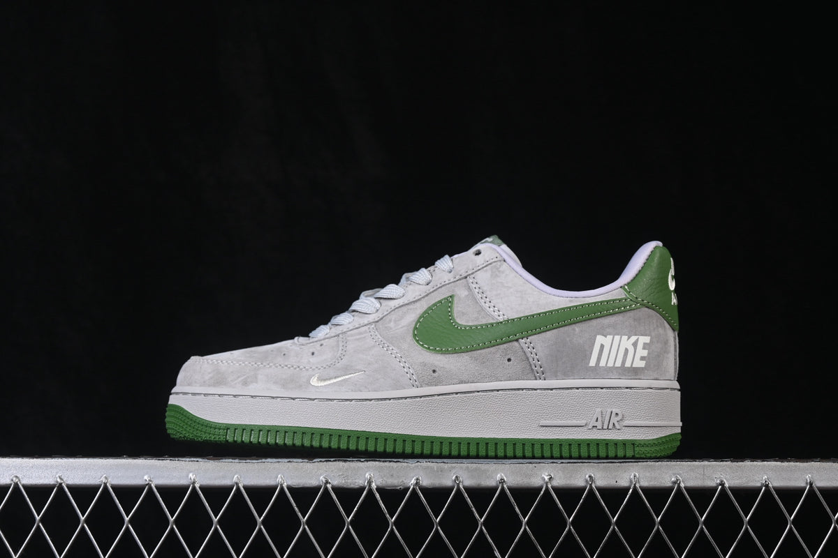 White & Sage Green Low-Top Sneakers | JL8888-011
