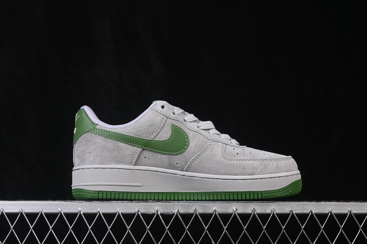 White & Sage Green Low-Top Sneakers | JL8888-011