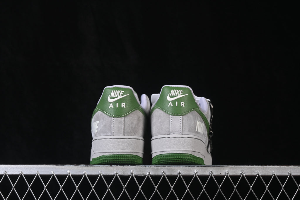 White & Sage Green Low-Top Sneakers | JL8888-011