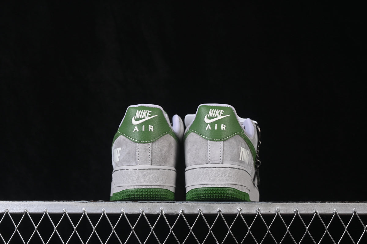 White & Sage Green Low-Top Sneakers | JL8888-011