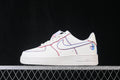 White Low-Top Sneakers with Outline Details | JL8888-011