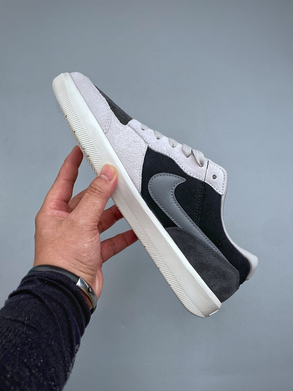 Nike SB Force 58 PRML Black & Grey Skate Shoes