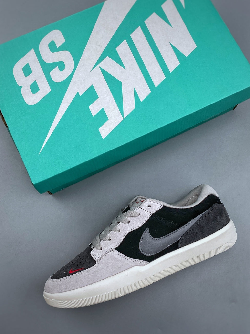 Nike SB Force 58 PRML Black & Grey Skate Shoes