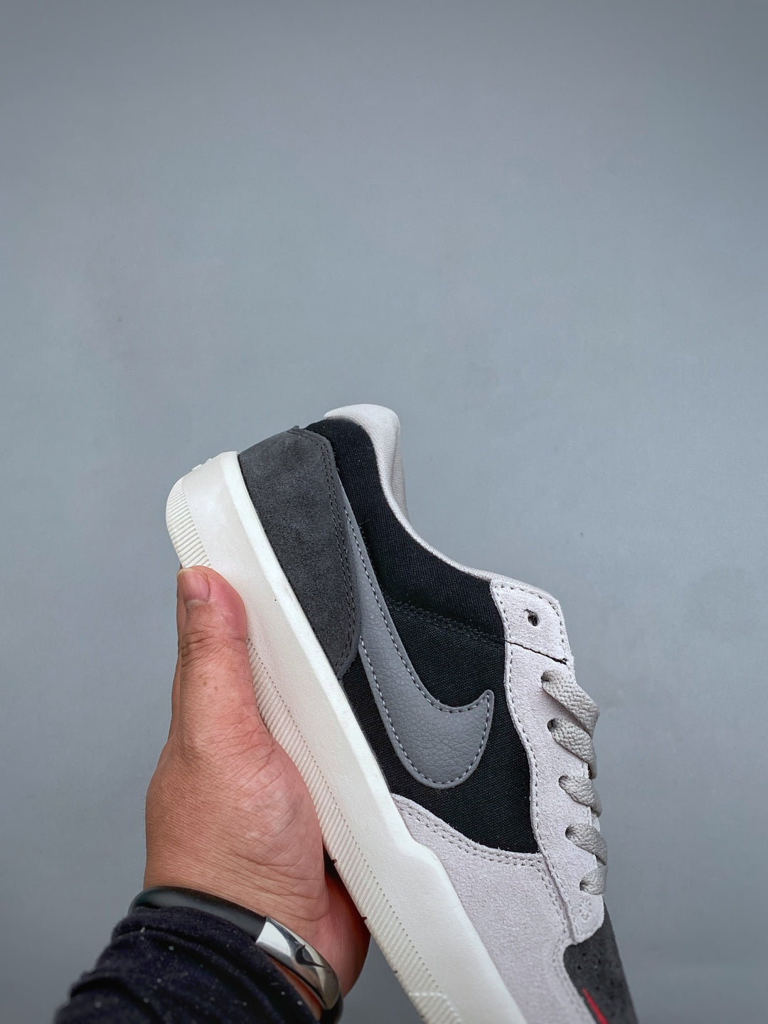 Nike SB Force 58 PRML Black & Grey Skate Shoes