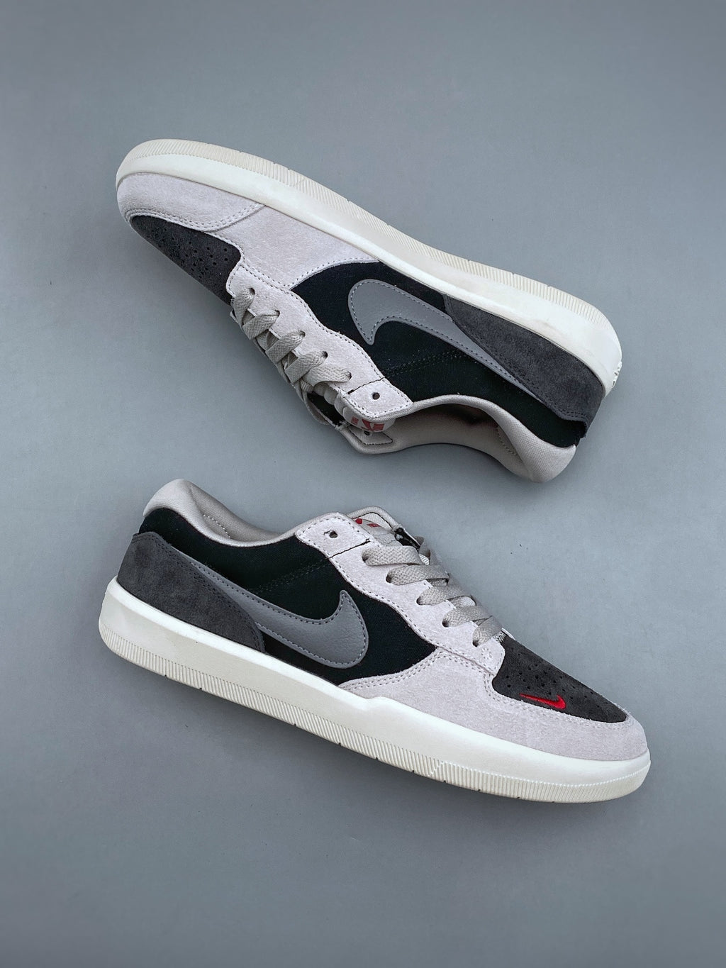 Nike SB Force 58 PRML Black & Grey Skate Shoes