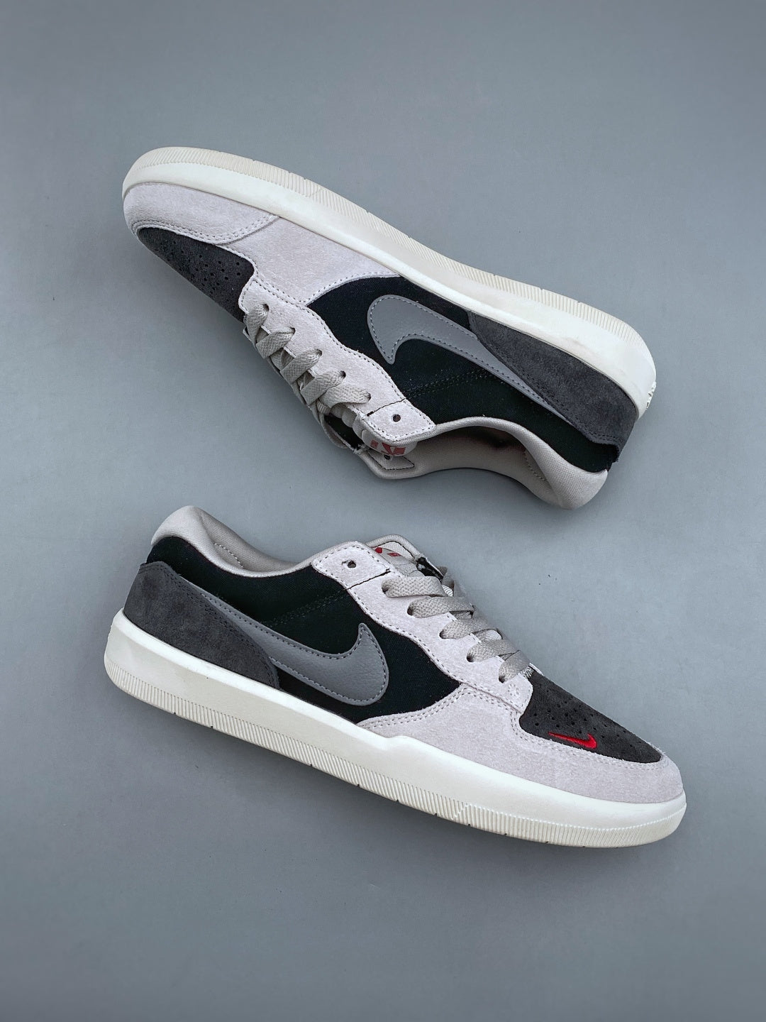 Nike SB Force 58 PRML Black & Grey Skate Shoes