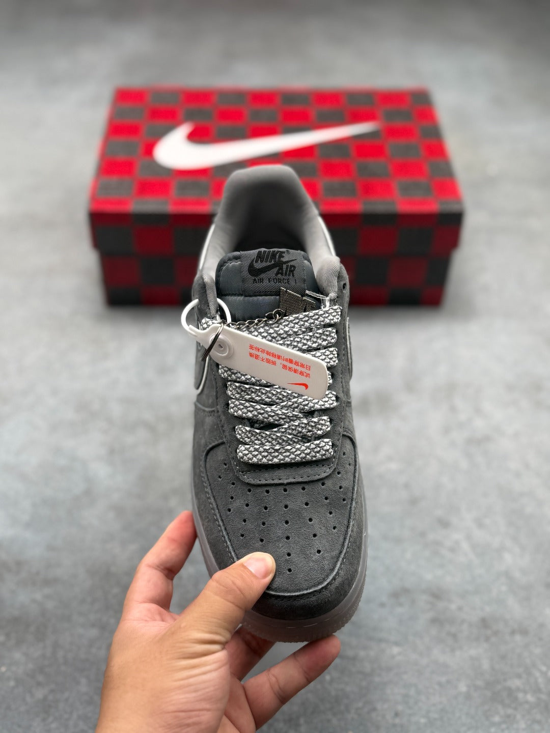 Nike Air Force 1 ’07 Low Charcoal Grey