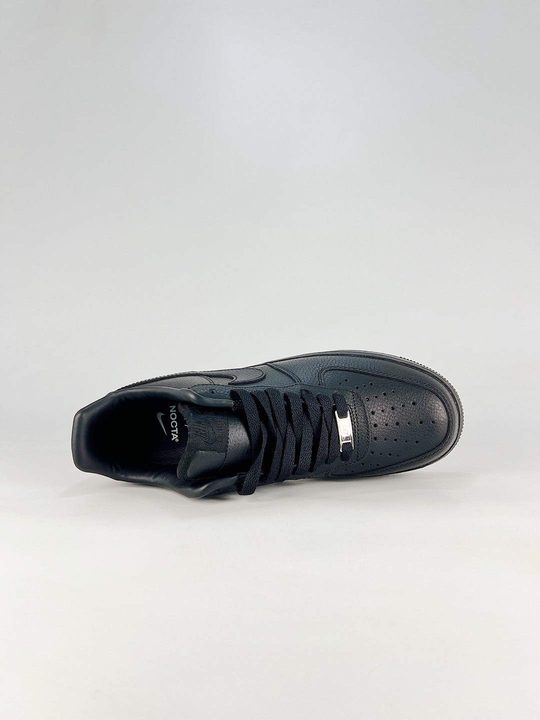 Nike Air Force 1 ’07 Low Triple Black Sneakers, Retro Lace-Up Casual Streetwear Shoes